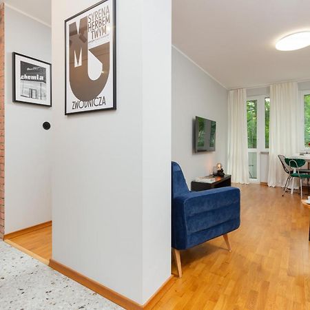 Central Apartment Solec Wilanowska By Noclegi Renters Warschau Exterior foto