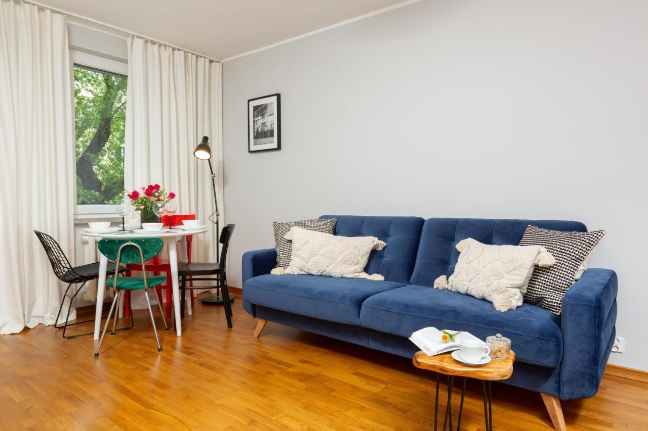 Central Apartment Solec Wilanowska By Noclegi Renters Warschau Exterior foto