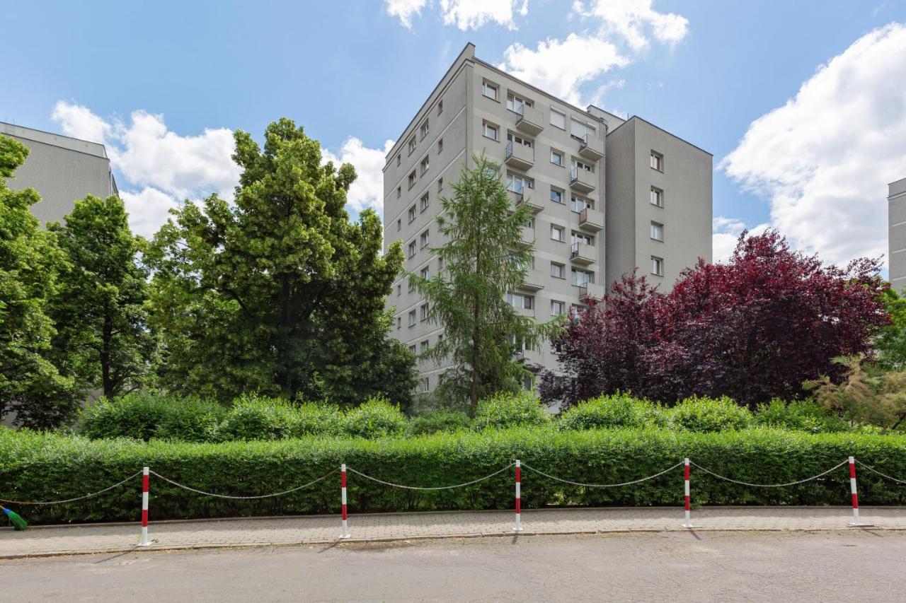 Central Apartment Solec Wilanowska By Noclegi Renters Warschau Exterior foto