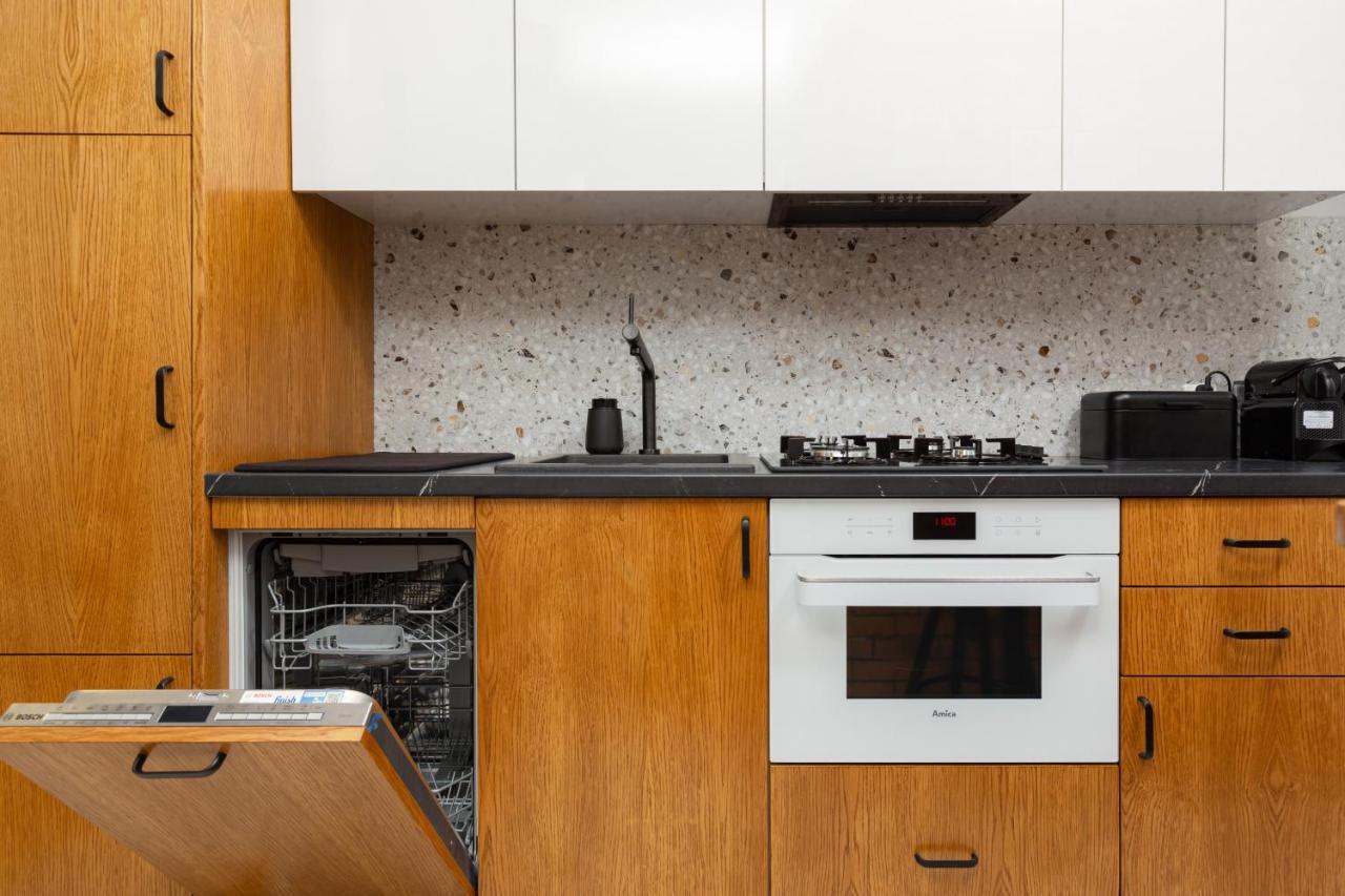 Central Apartment Solec Wilanowska By Noclegi Renters Warschau Exterior foto