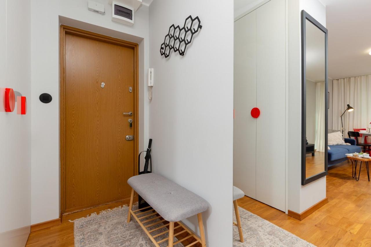 Central Apartment Solec Wilanowska By Noclegi Renters Warschau Exterior foto